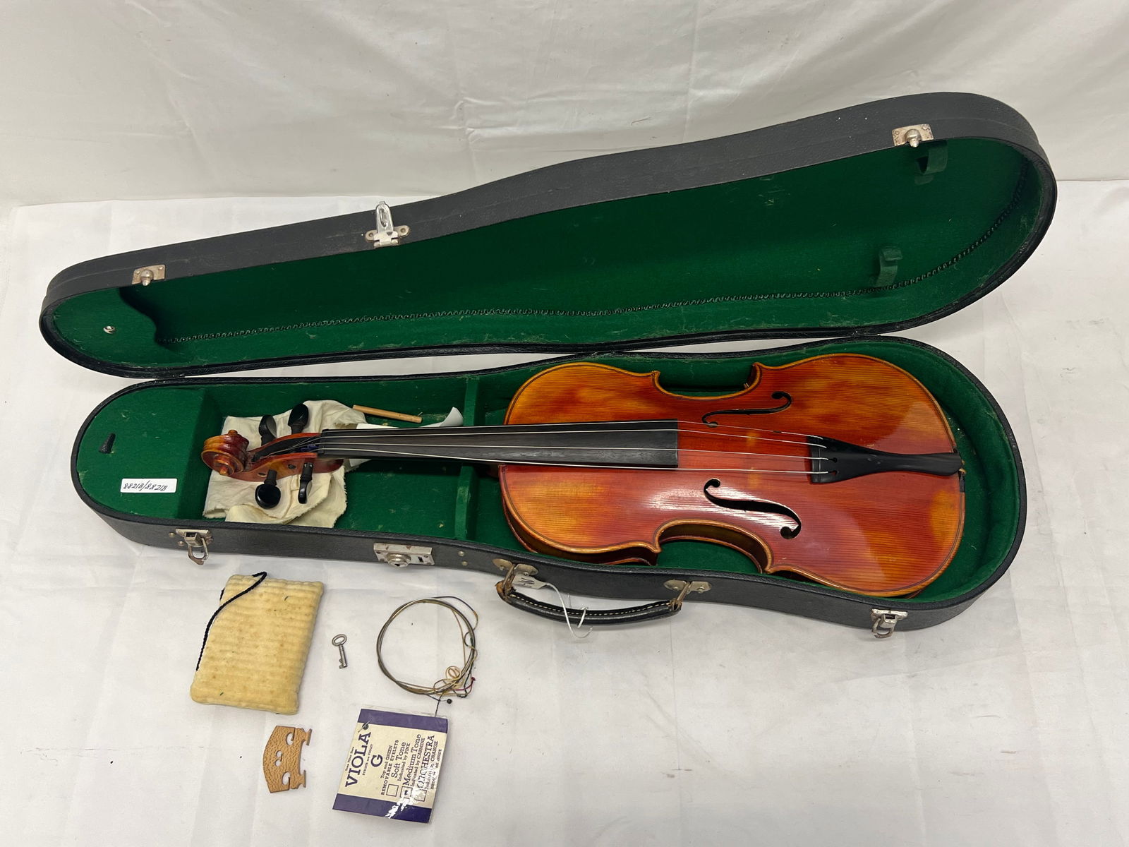 Vintage John Juzek Viola with Hardcase - 16''L Viola , Overall 26.5''L with Label Inside ''John (1 of 12)