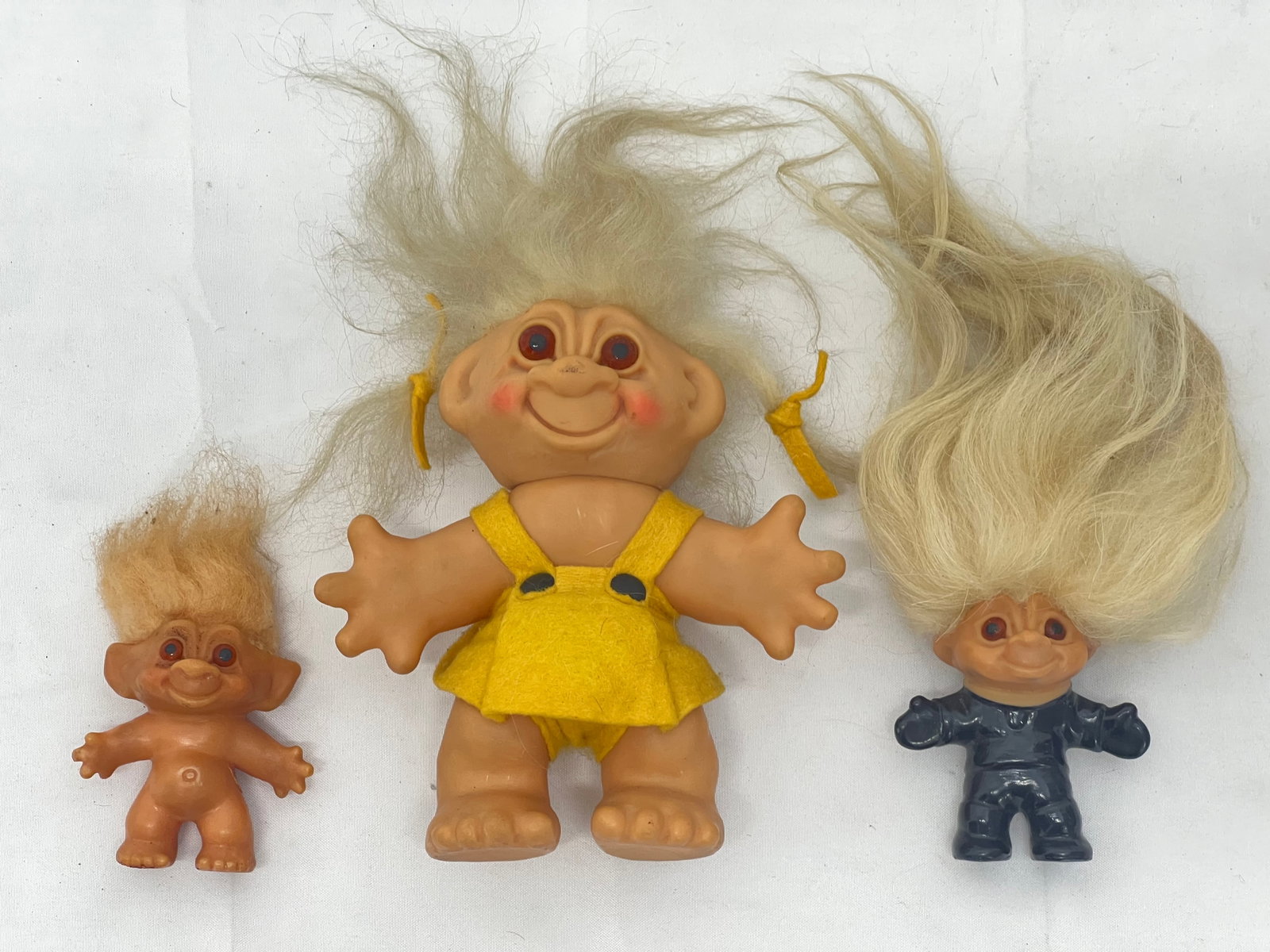 (3)1960s Trolls- Thomas Dam 5.5''T, Dam Things - Dam Things Black Body 2.5''T, 1964 Troll 2.5''T,: (3)1960s Trolls- Thomas Dam 5.5''T, Dam Things - Dam Things Black Body 2.5''T, 1964 Troll 2.5''T, Thomas Dam 5.5''T