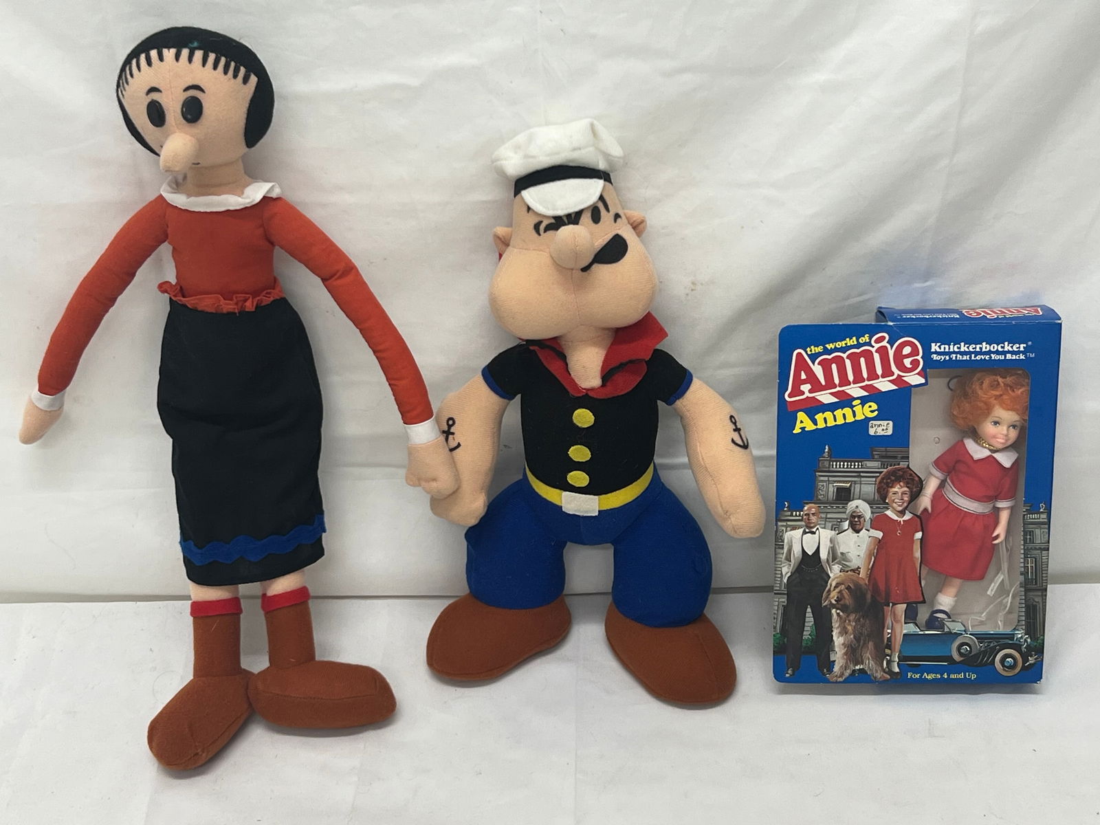 Olive Oyl, Popeye Plush Dolls, Annie Doll (1 of 4)