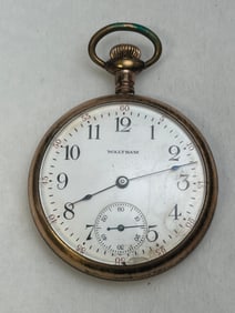 1898 American Waltham Traveler Pocket Watch - Seaside Grade, #8995587, 7 Jewel Pocket Watch - Case