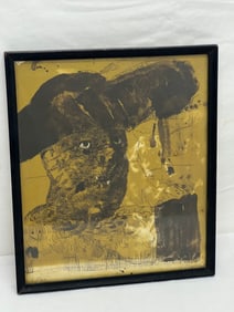 Leonel Gongora(1932-1999)Signed #d 18 /20 Lithograph - ''Number 2 from the Sorcerer'' 1963 (El