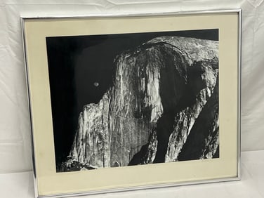 Bob Werling Signed Half Dome Yosemite Photo Print - Signed, Framed 20'' x 24''