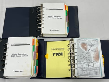 (3)TWA 1990s Pilot Operations Manuals