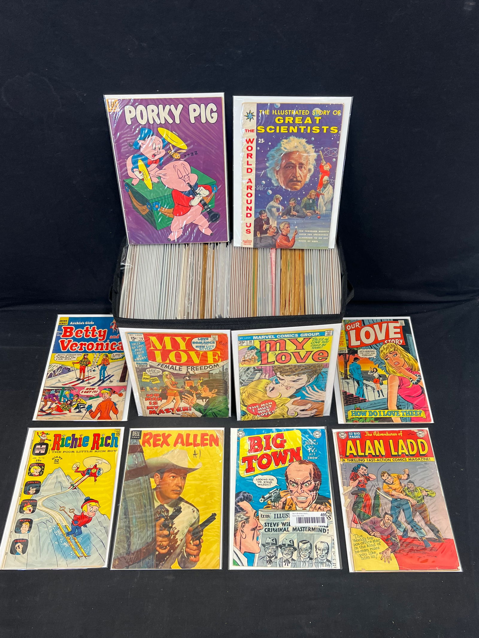 (135)Asst 1950s-90s Comic Books, DC, Dell, Marvel,More -  1950 Alan Ladd, 1953 BigTown, 1970s Our (1 of 15)