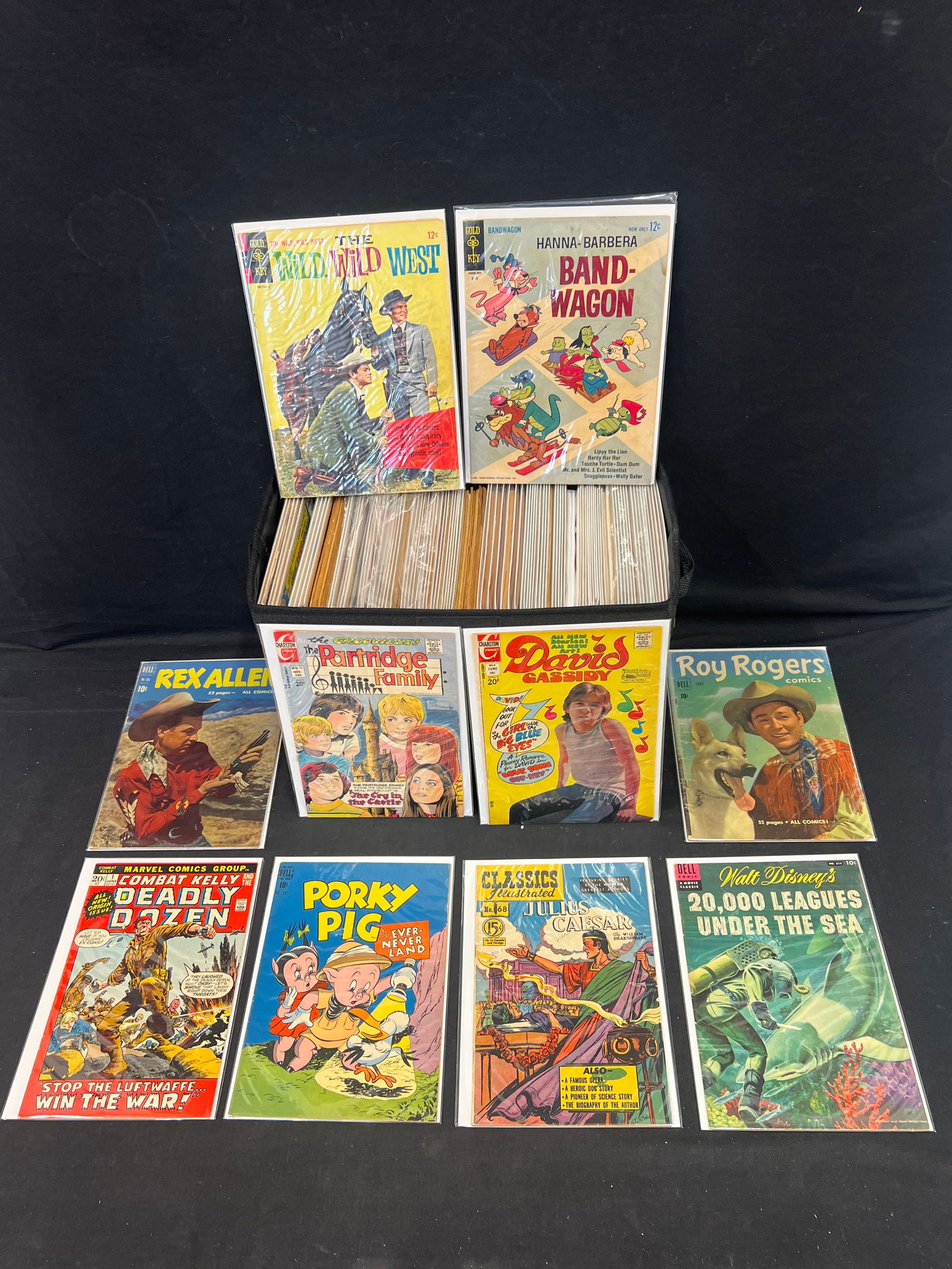 115+ 1950s-2000s Asst Comic Books - Dell, Marvel, DC, Gold Key, More - Strange Adventures, Western, (1 of 13)