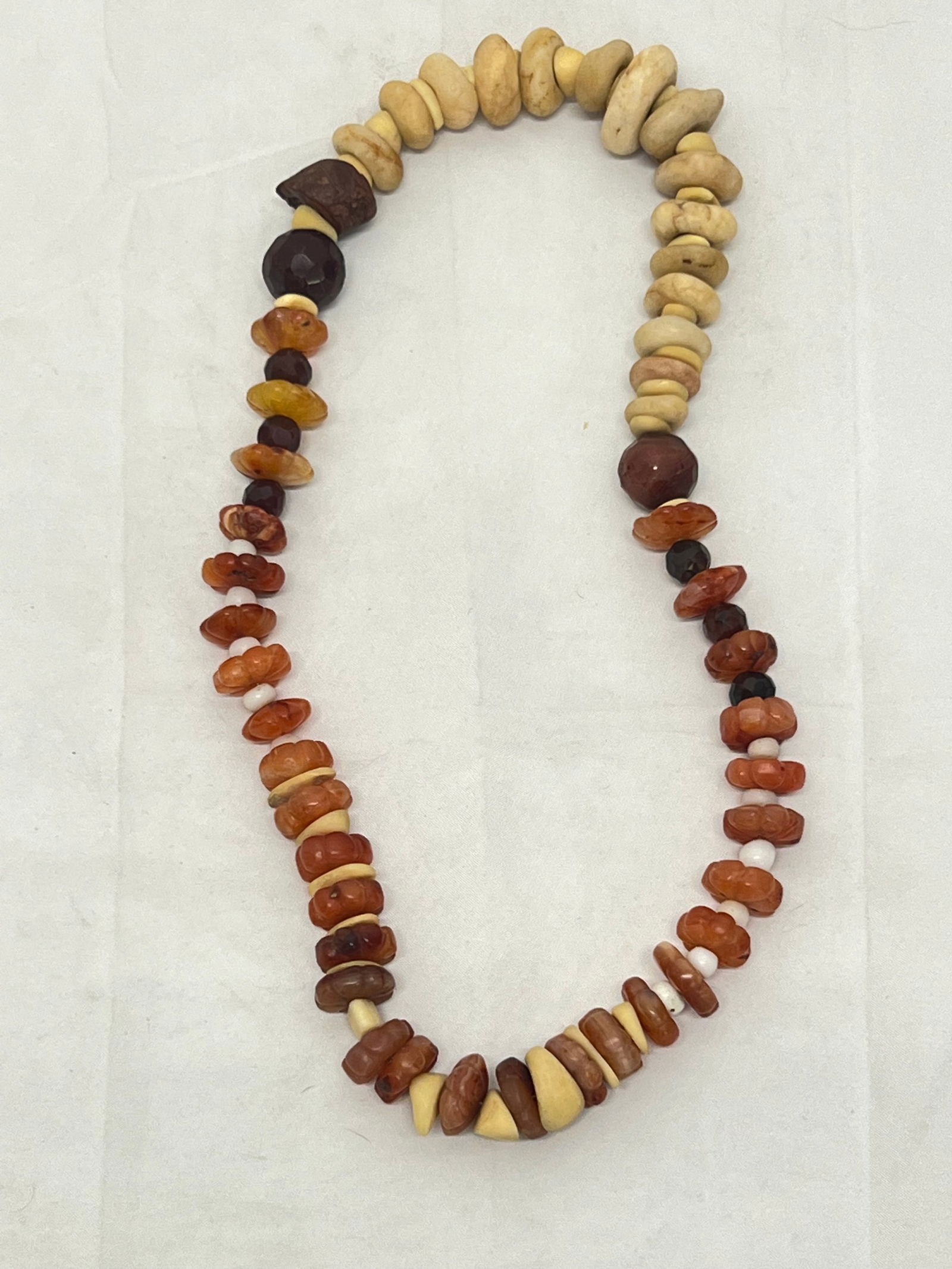 Vintage Agate, Stone & Glass Necklaces 28''L (1 of 5)