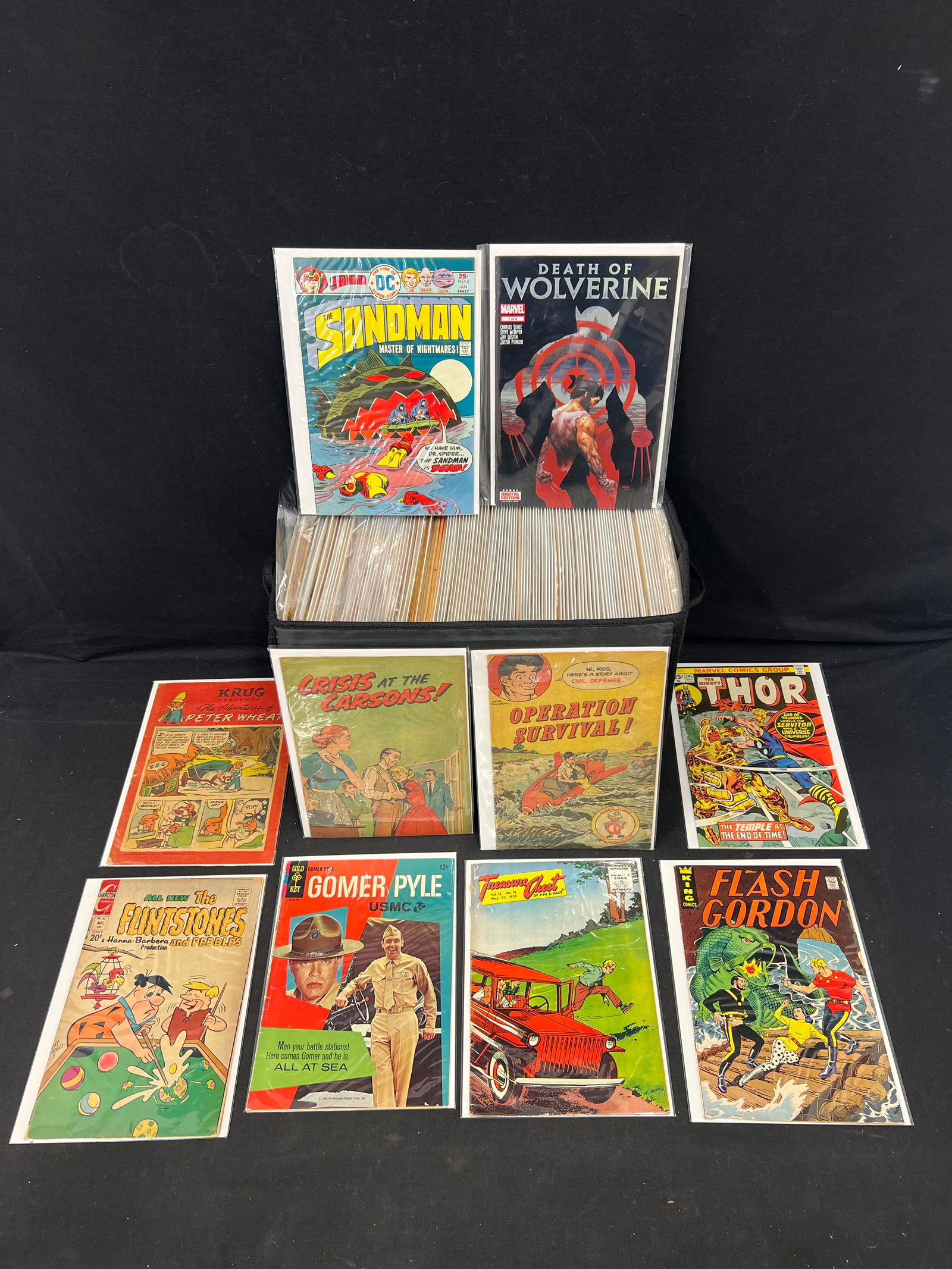 (125+)1950s to 2000 Marvel, DC, Dell, Harvey Comic Books - Operation Survival, Plop, Felix The Cat, (1 of 14)