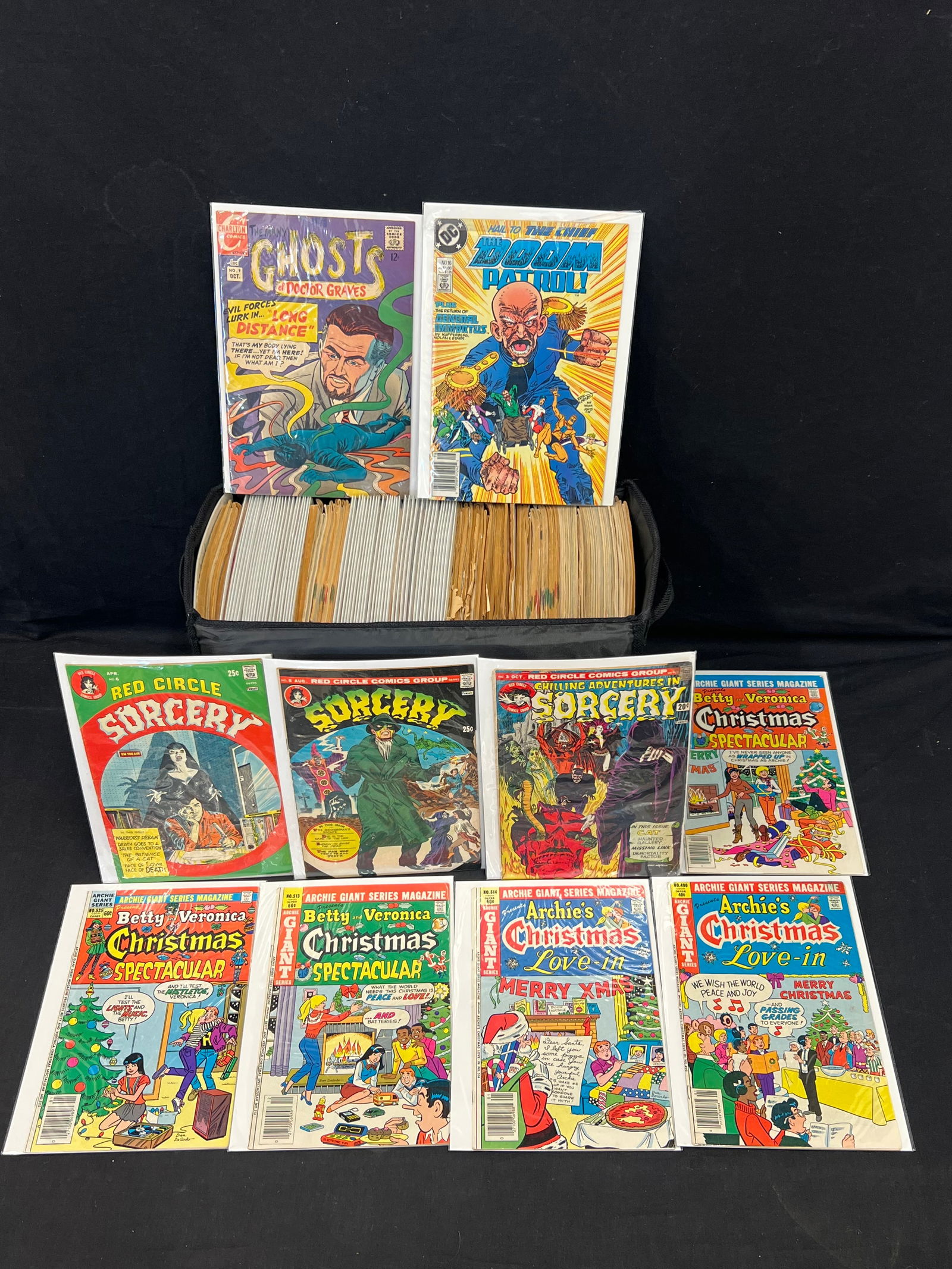 160+ Asst Comic Books 1970s-90s, Marvel,DC + More - Red Circle Sorcery, Superman Family, Batman, (1 of 18)