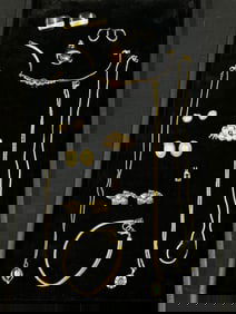 Asst Jewelry- Gold Filled, Monet, Trifari + More - Earrings, Bracelets, Necklace, Pendants,