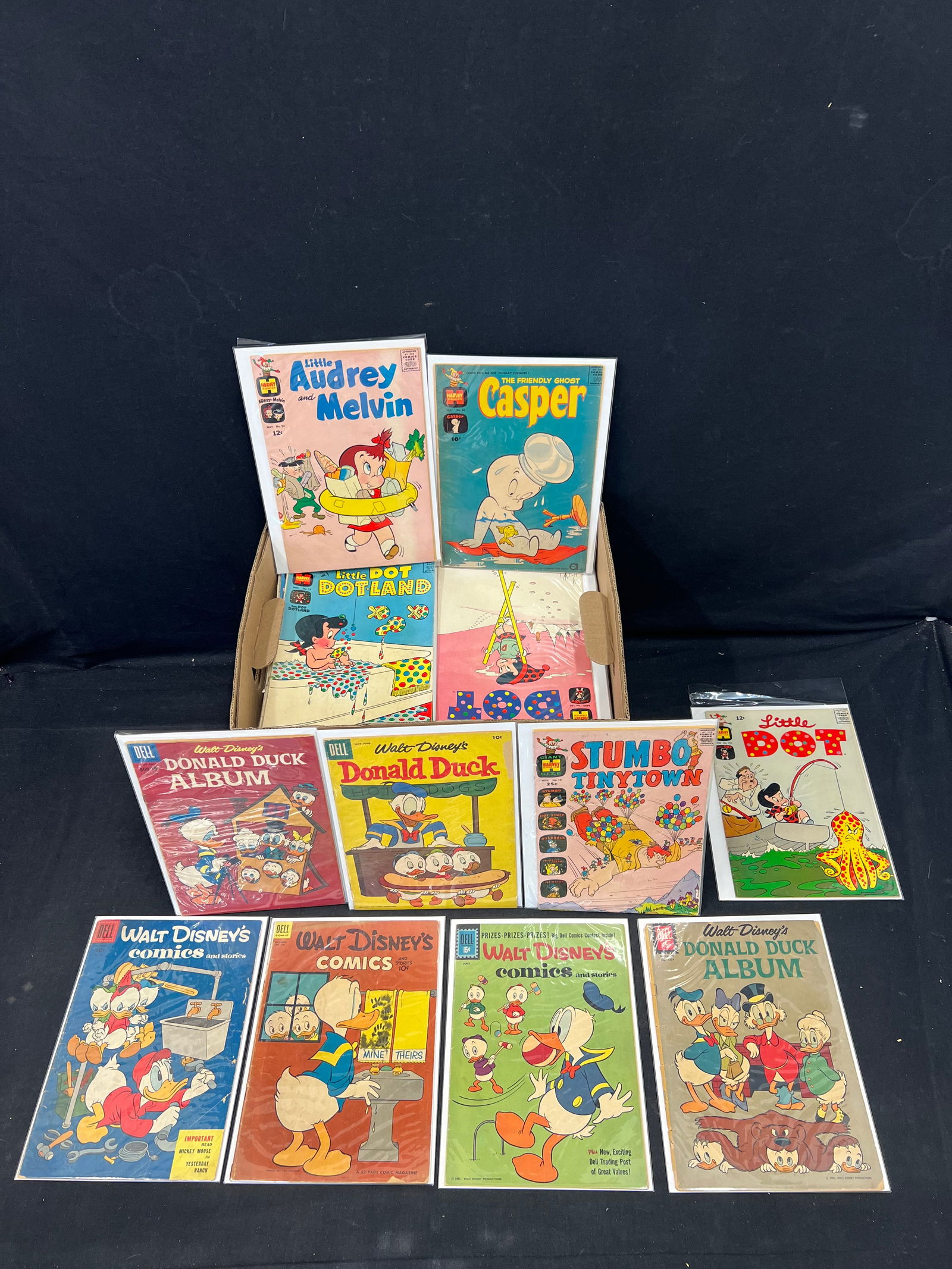 (140+)1960s-70s Comic Books, DC,Dell,Harveys- Donald Duck, Wonder Woman #211, Shazam, Sad Sack,: (140+)1960s-70s Comic Books, DC,Dell,Harveys- Donald Duck, Wonder Woman #211, Shazam, Sad Sack, Little Dot, Hot Stuff, Adventure Comics, Stuby + Many More