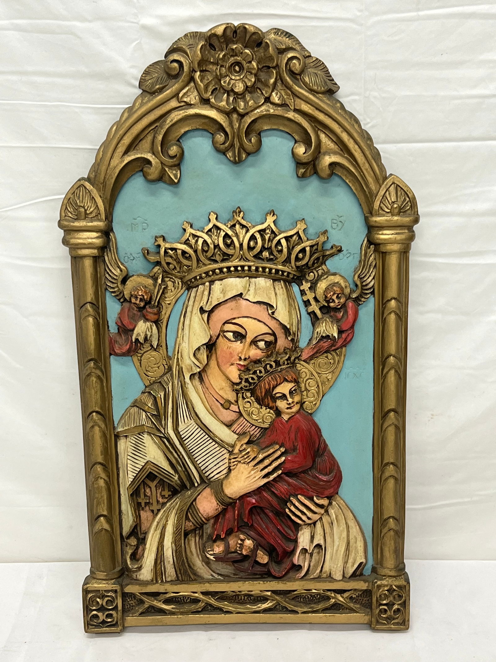 Alexander Zeller(Mr.Chips)1950 Carved Madonna & Child - Alexander Zeller Famous San Juan Bautista (1 of 6)