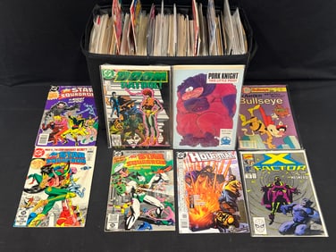 (160+)Asst Comic Books & Graphic Novels 1980s to 2000s - Most with Boards and Sleeves - DC , Marvel,