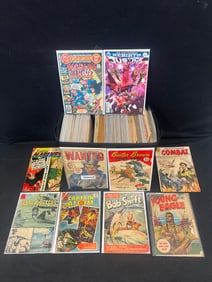 (120)Asst Comic Books 1950s-2000s - Western Bill Elliot, Lone Ranger, Hi Yo Silver, Buster Brown,