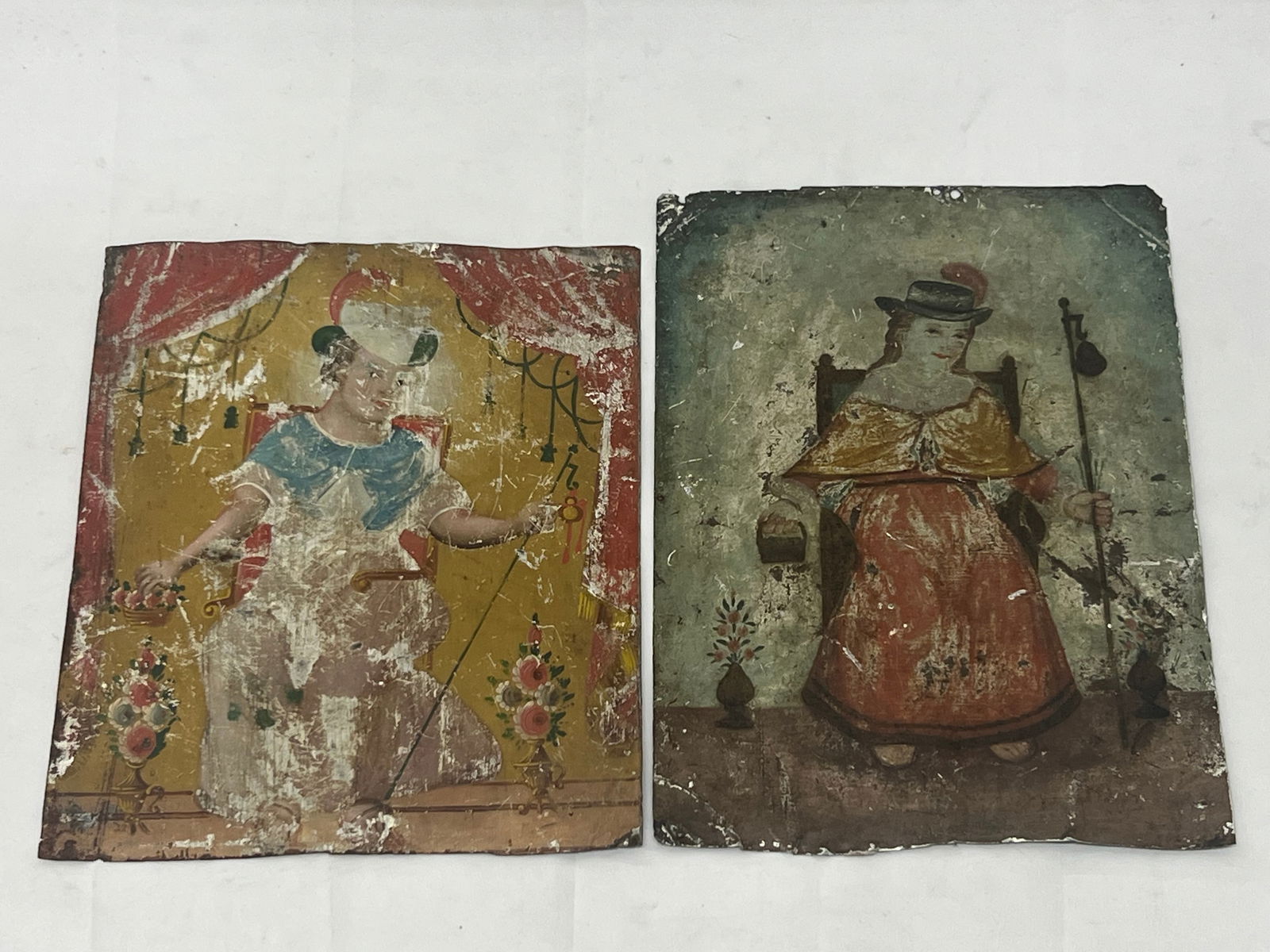 Santa Nino de Atocha 9.5'' x 13'' , (1) is 10'' x 12'': Santa Nino de Atocha 9.5'' x 13'' , (1) is 10'' x 12''