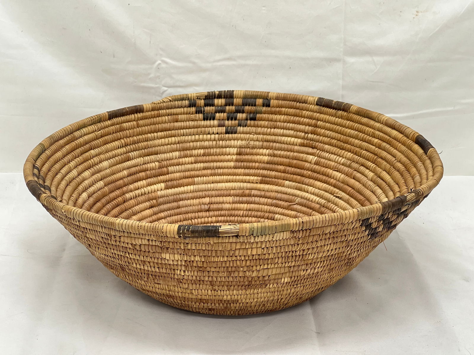 Coil Woven Basket 15.75'' x 5.75'' (1 of 4)