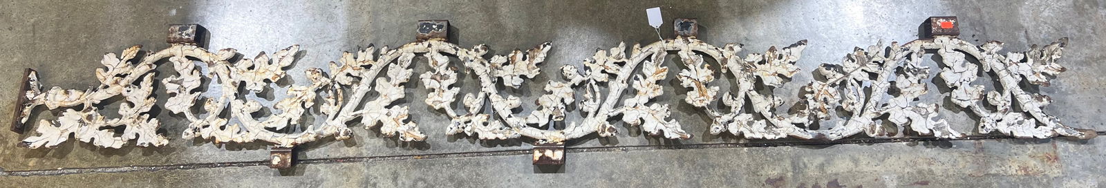 Antique Wrought Iron Garden Piece 10'' x 81.75'' (1 of 6)