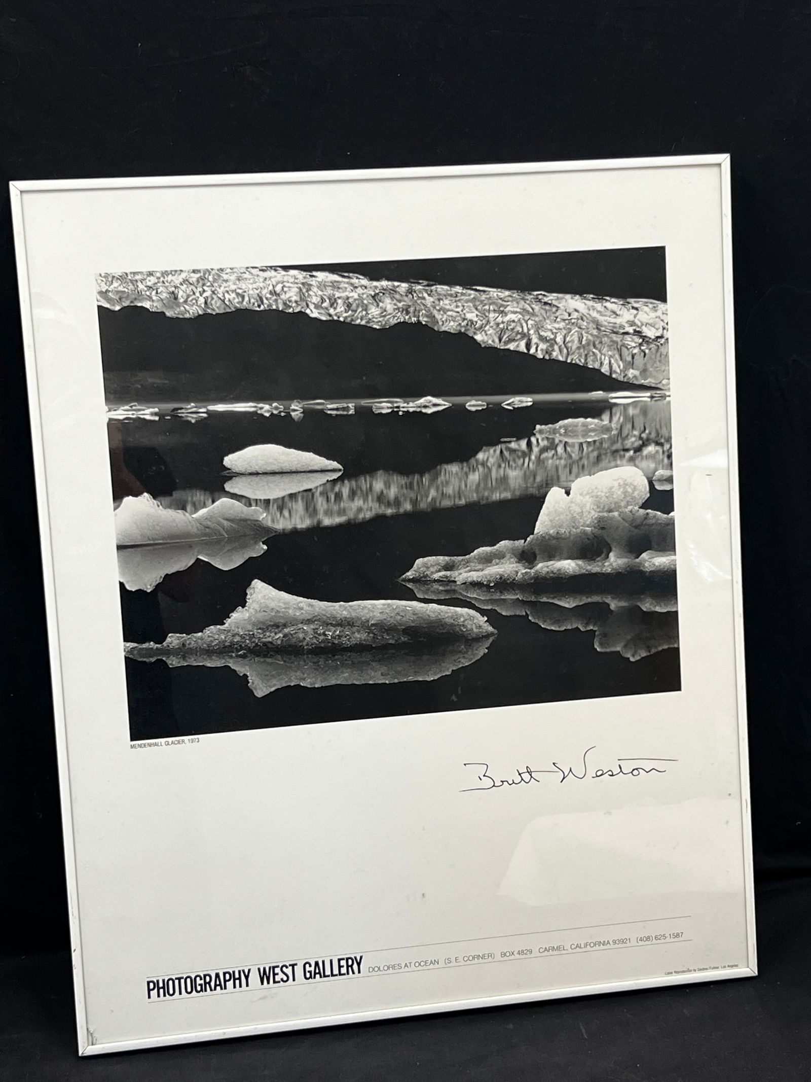 Brett Weston West Gallery Poster 24.25'' x 29.25'' (See Photos) (1 of 5)