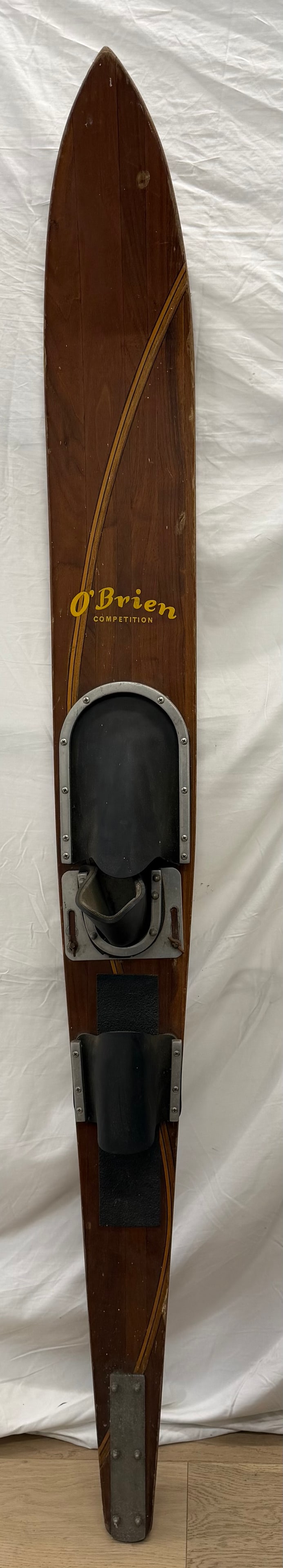 1960s O'Brien Competition Water Ski 69"L - Slalom Wooden Ski (1 of 6)