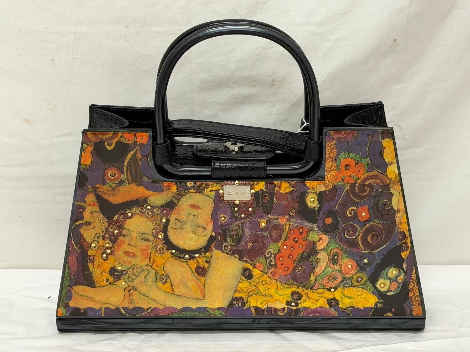 Stella Page Handbag with Gustav Klimt Design (1 of 8)