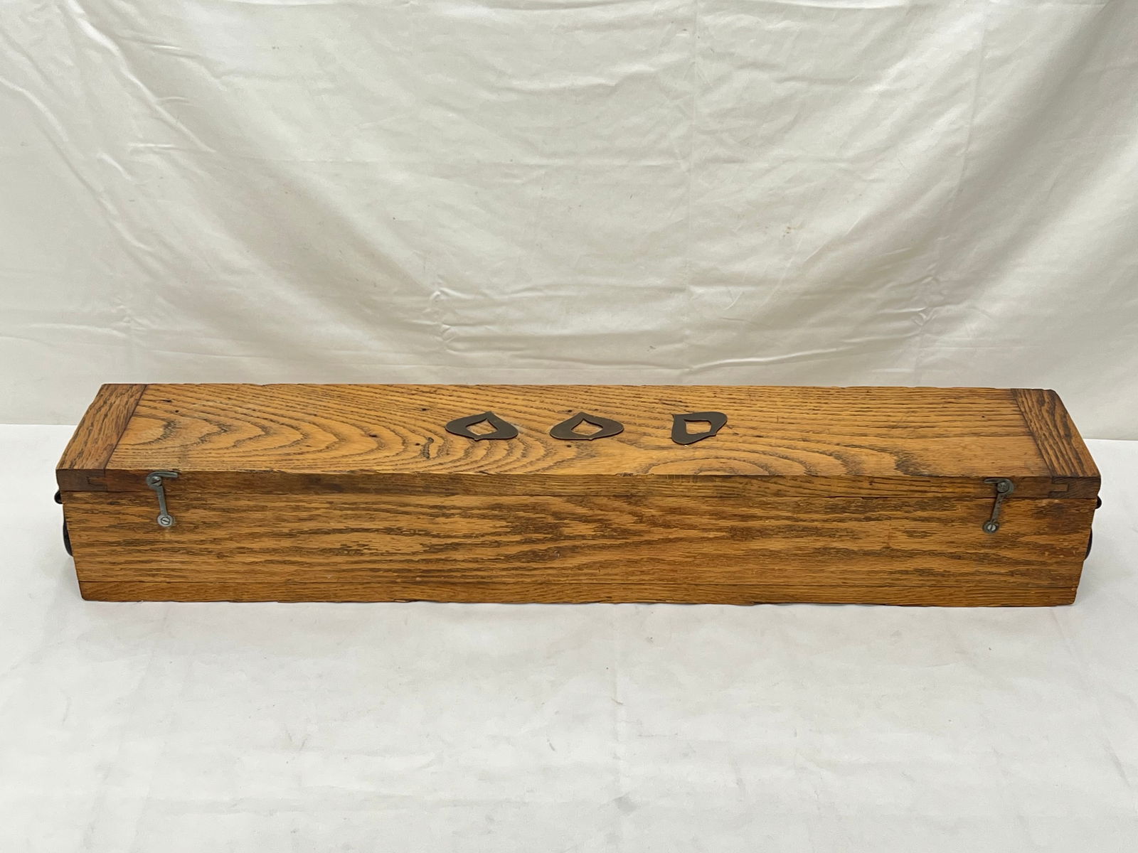 Wooden Ammunition Box with Handles 30'' x 5'' x 5'' (1 of 5)