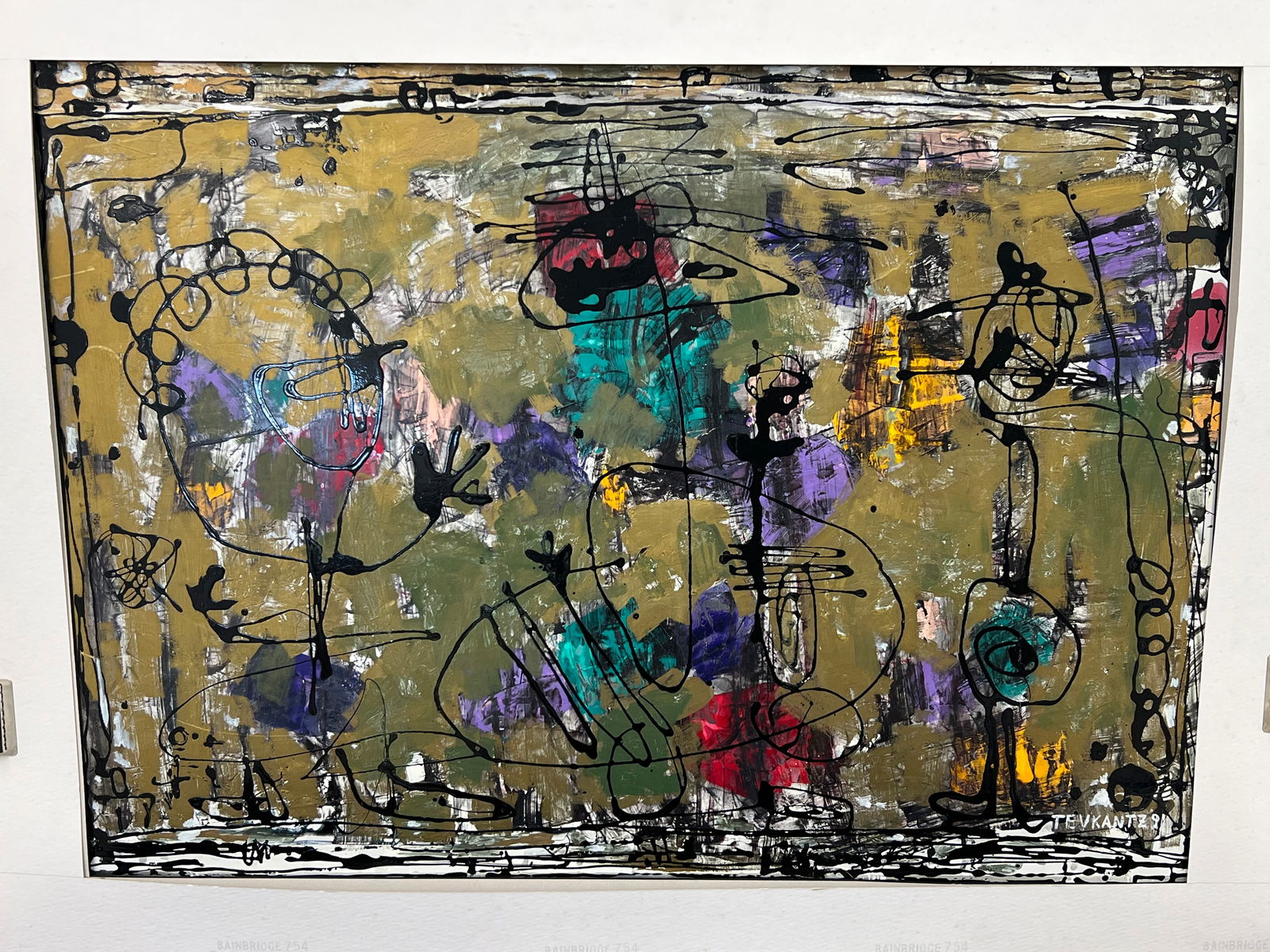 Ara Trevkantz(1956-2021) Oil Painting 36'' x 47.5'' (1 of 3)