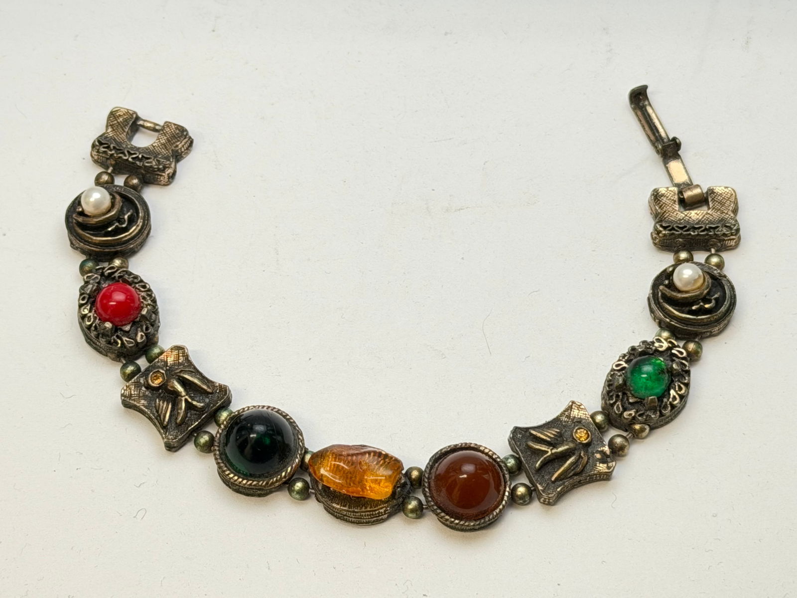 Victorian Revival Bracelet 7.25"L (1 of 5)