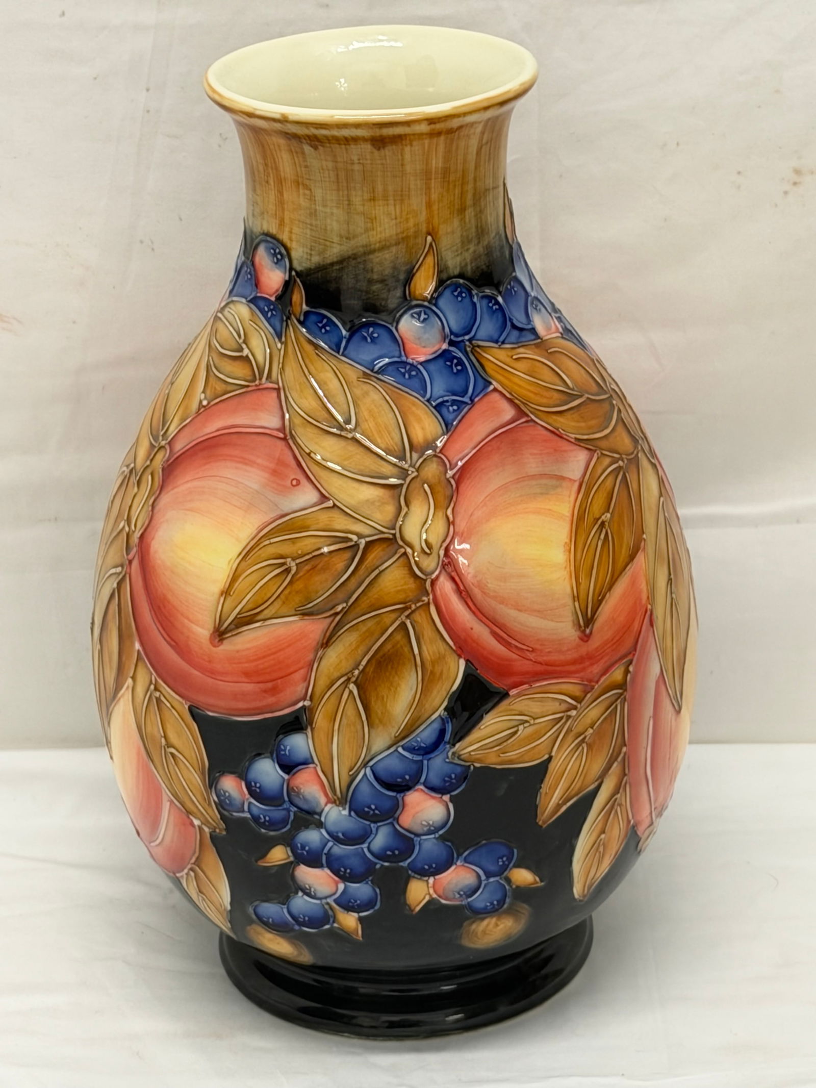 1920s Old Tupton Ware Vase 12"T x 23"Circ.: 1920s Old Tupton Ware Vase 12"T x 23"Circ.