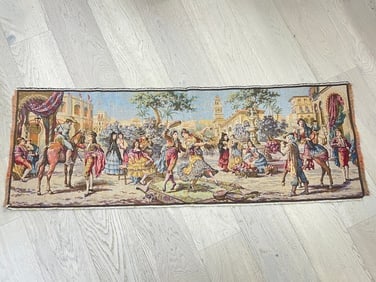 Belgium Tapestry 19.5'' x 55.5'' (1 of 5)