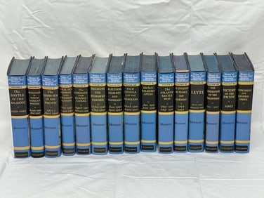 15vol. Set 'History US Naval Operations of WWII' Books - By Samuel Eliot Morison w/ Illustrations (1 of 7)