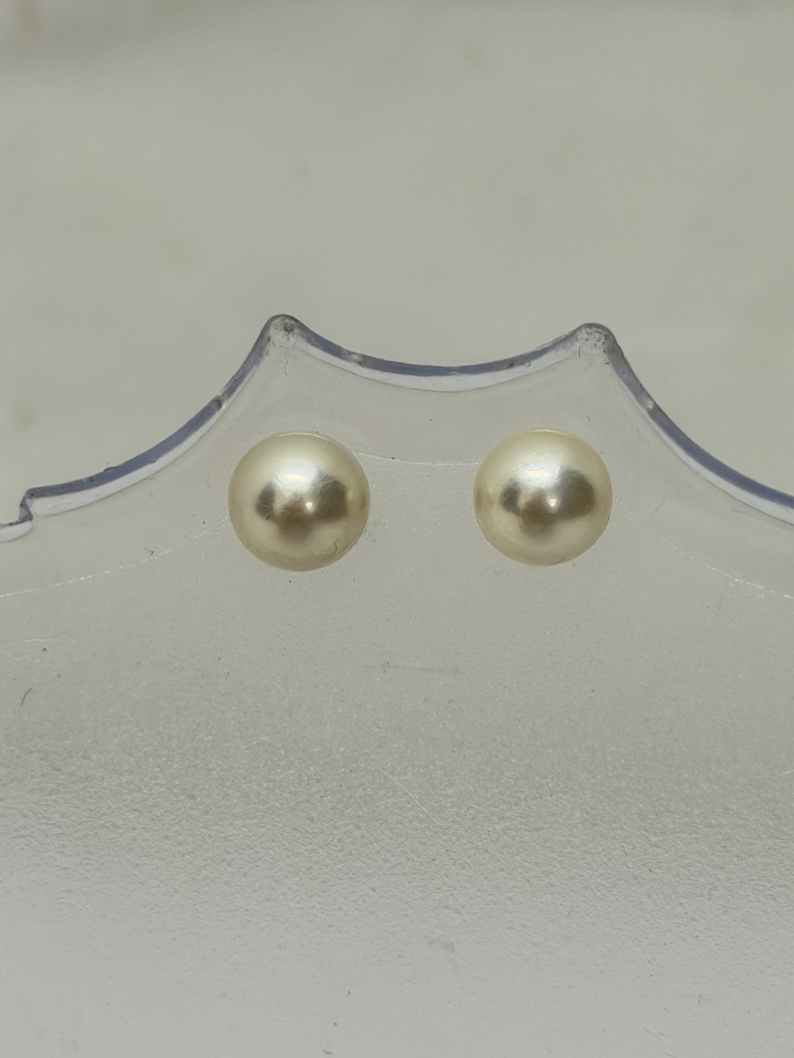 14K Yellow Gold Pearl Post Earrings (1 of 3)