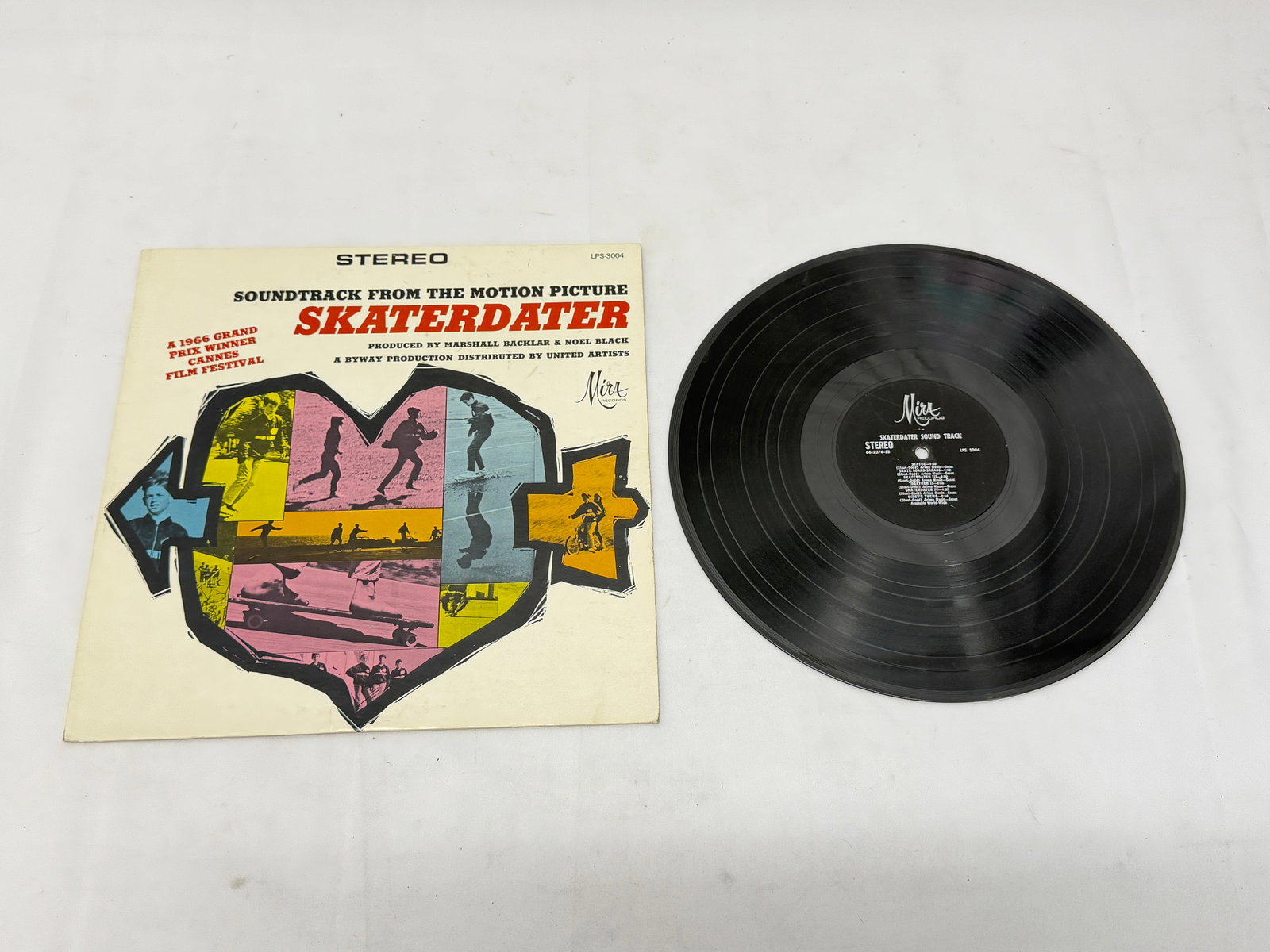 1966 LP Album Soundtrack for Skatedater by Mira Records (1 of 6)