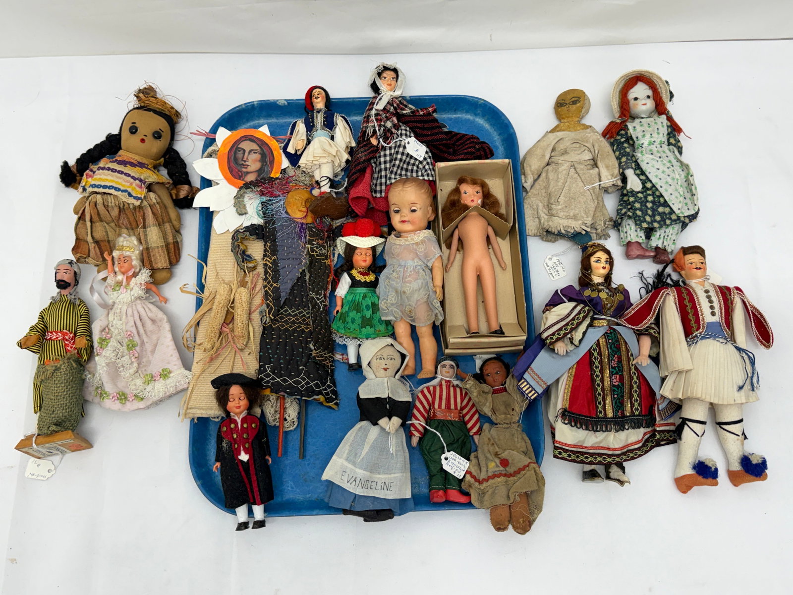Lot Asst Antique / Vintage Dolls , Various Makers, Composition, Styles & Sizes (1 of 9)