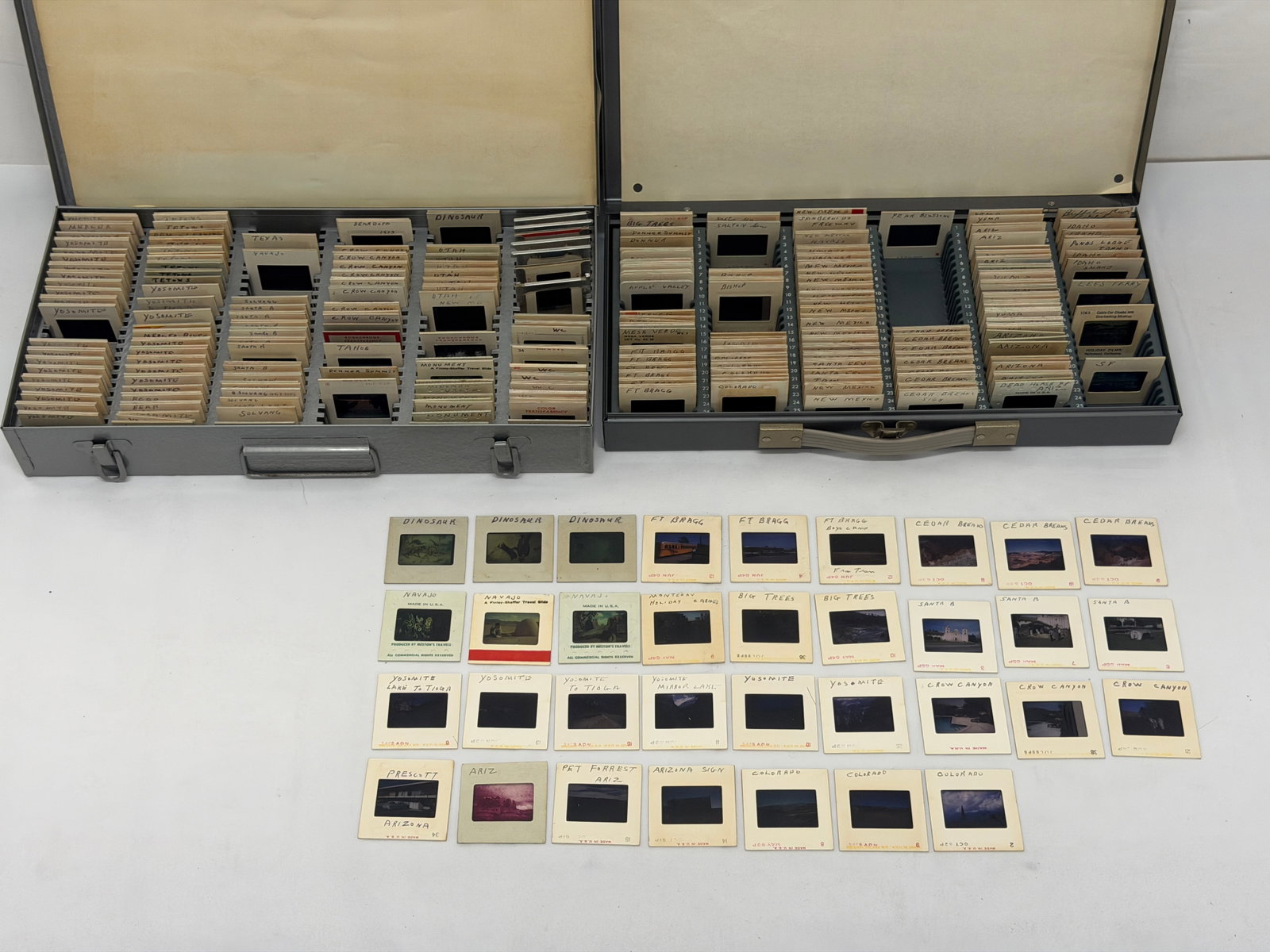 Lot of Vintage Slides - Yosemite, Navajo, Disney & More (1 of 12)
