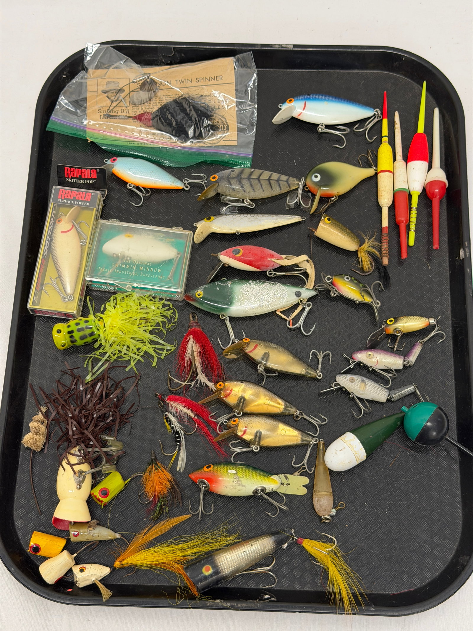 Lot Asst Vintage Fishing Lures - Heddon, Super Sonic, Rapala + More (1 of 9)
