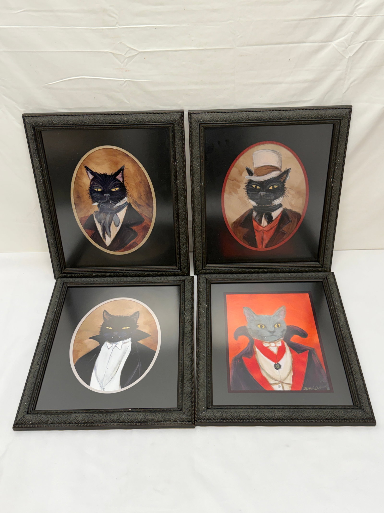 (4)Nick Demakes Limited Ed. Prints - Framed Matted 14.5" x 16.25" (1 of 10)