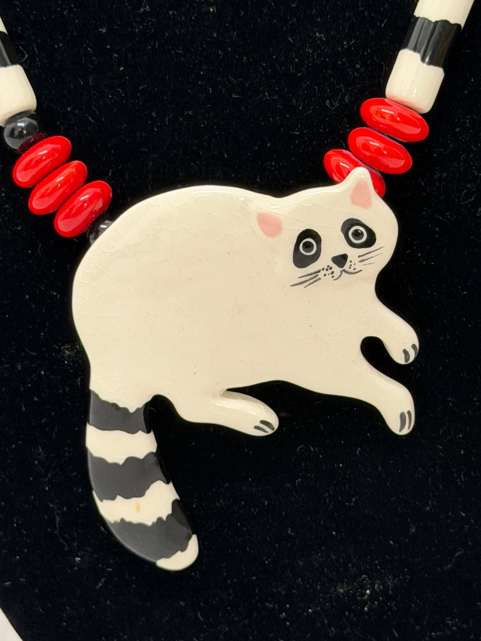 Candace Loheed Ruby Z Ceramic & Bead Necklace - 2