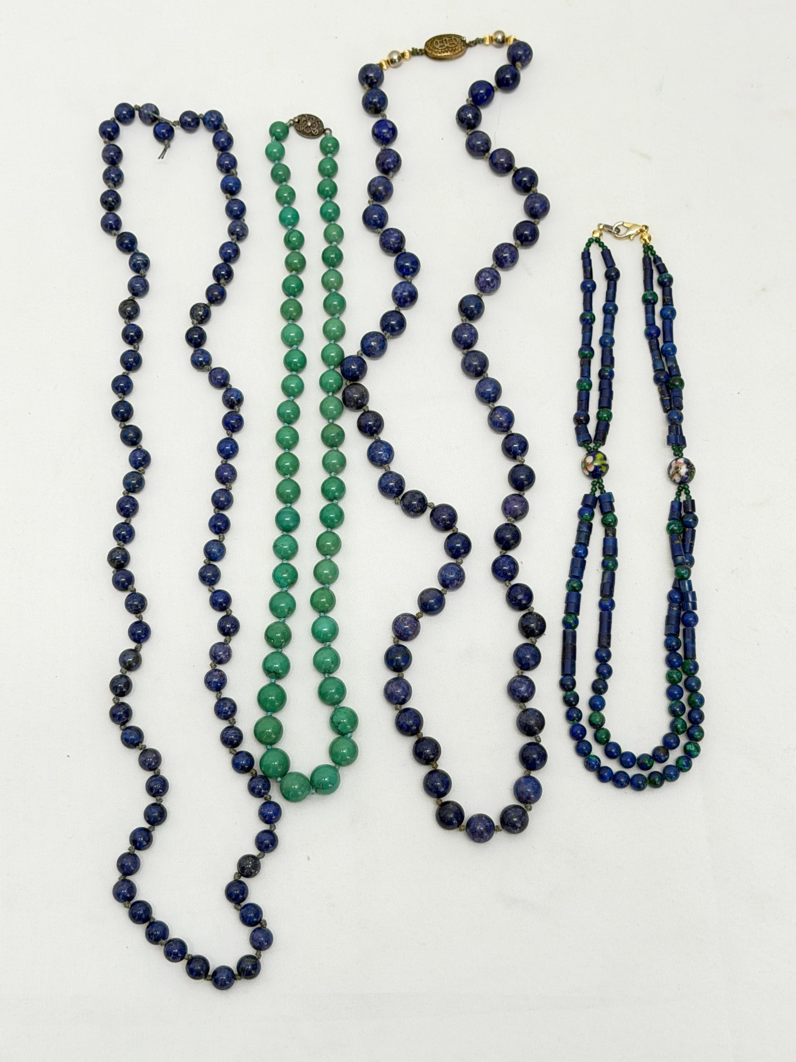 Vintage Lapis & Stone Necklaces & Beads (1 of 10)
