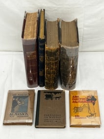 Lot of Antique Hardcover Books - 1916 History of Butler County Kansas, 1891 St.Nicholas, More (1 of 20)