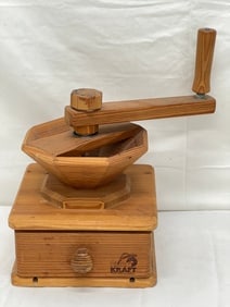 KornKraft Getreidemuhlen Grain Grinder - German Wooden Grain Grinder with Drawer (1 of 4)