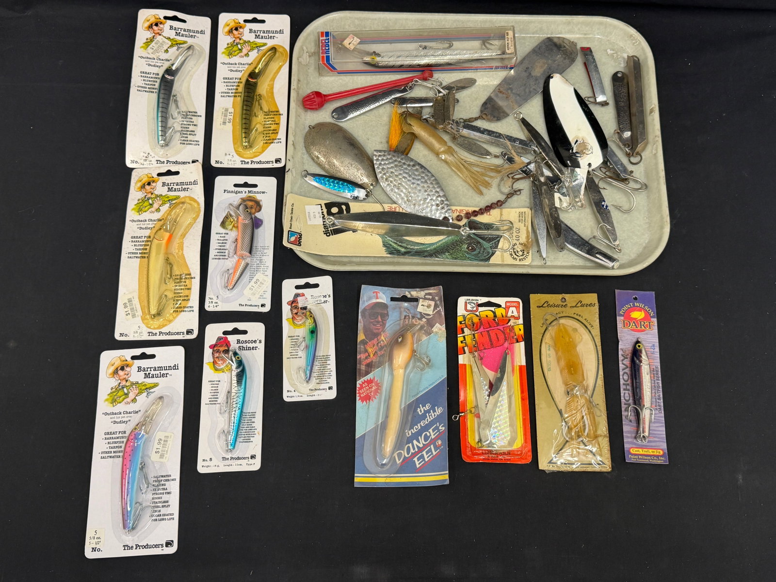 Asst Fishing Lures - Sea Barramundi Maulers, Minnow + More (1 of 4)