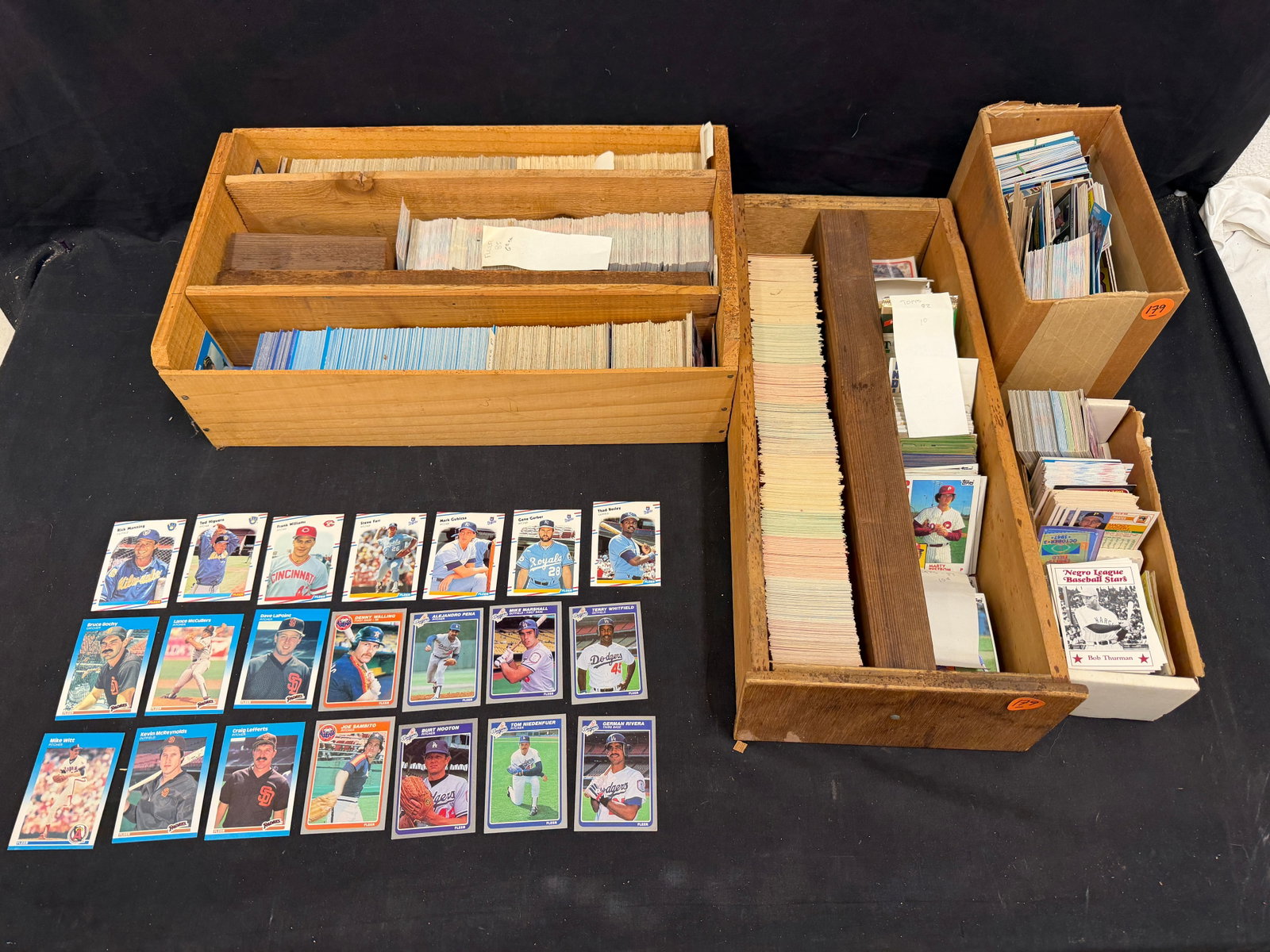 Asst 1980s-1990s MLB Trading Cards - Score / Topps / Fleer / Donruss + More (1 of 5)