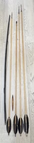 Early 20thC Amazonian Indigenous Tribal Bow & Arrow Spears (1 of 6)