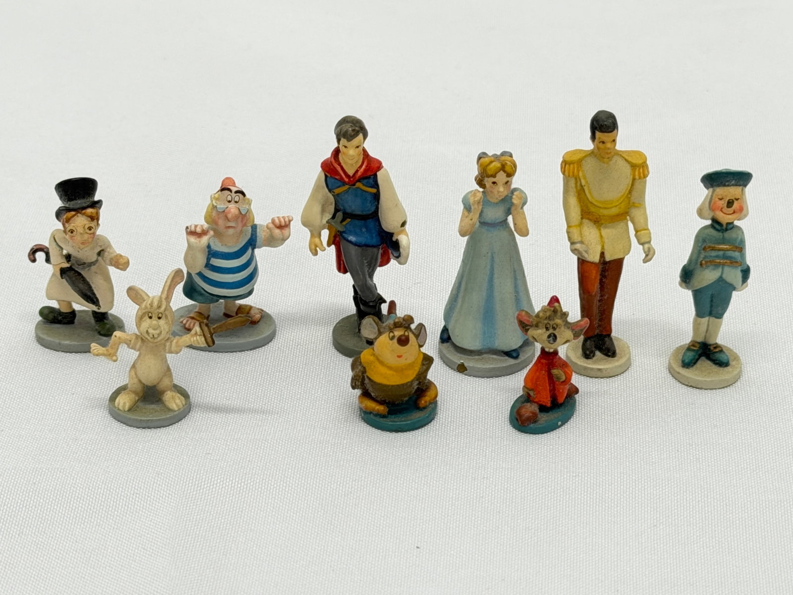 (9)Goebel Miniature Disney Figures .75" - 1.25"T (1 of 10)