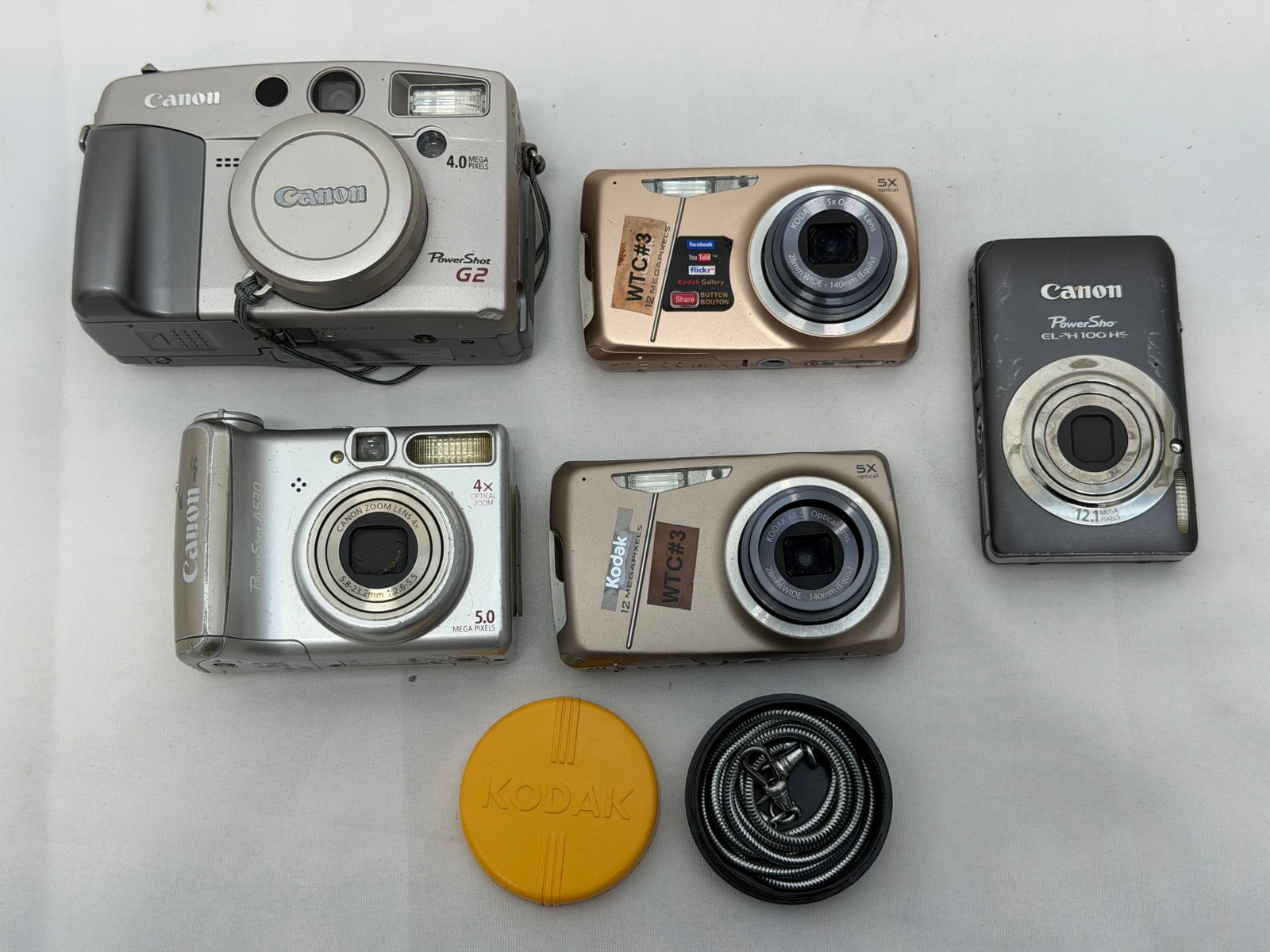 (5)Digital Cameras - Canon & Kodak (1 of 15)