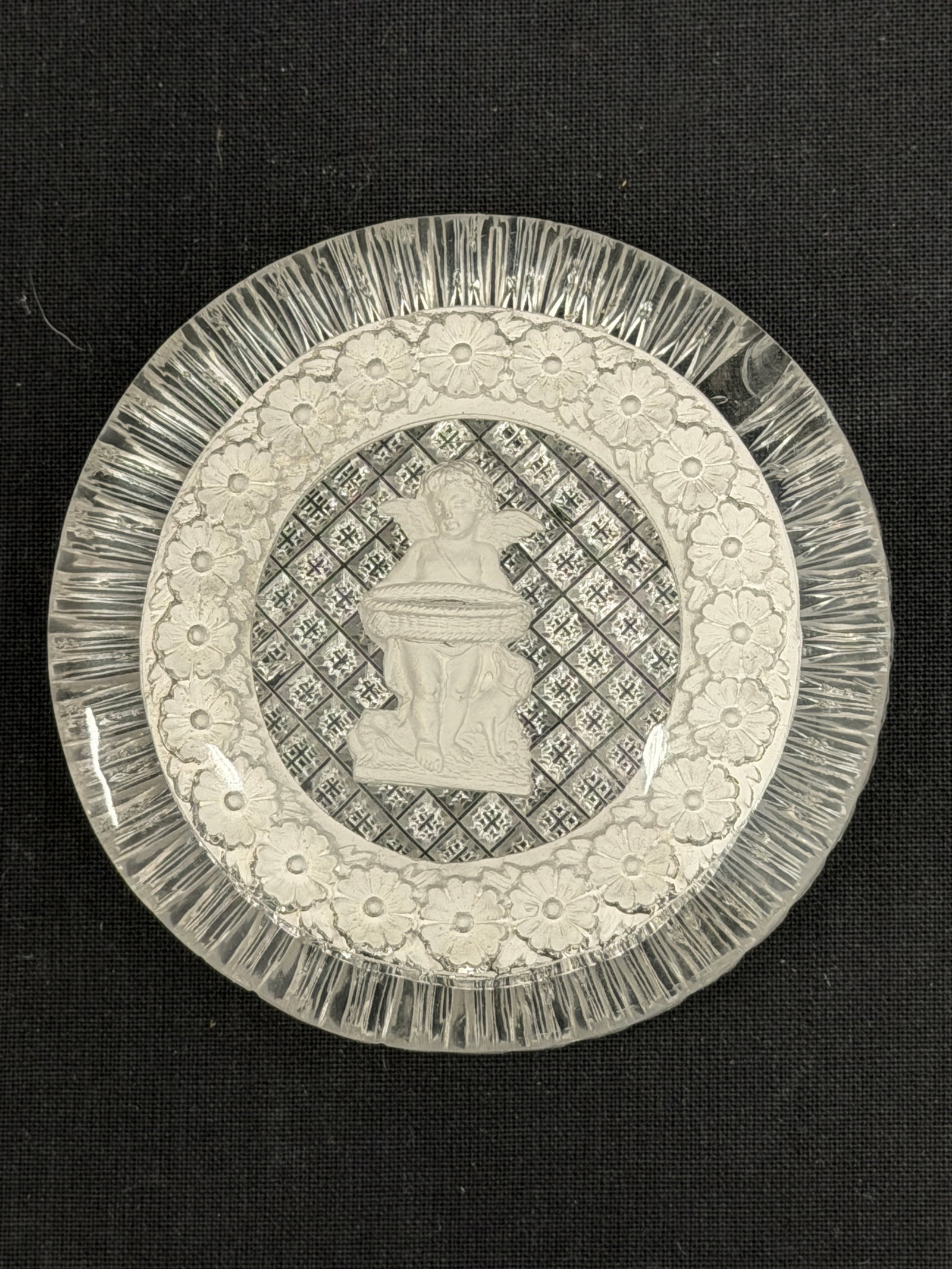 Antique Sulphide Cameo Medallion from Paul Jokelson Collection 3" (1 of 4)