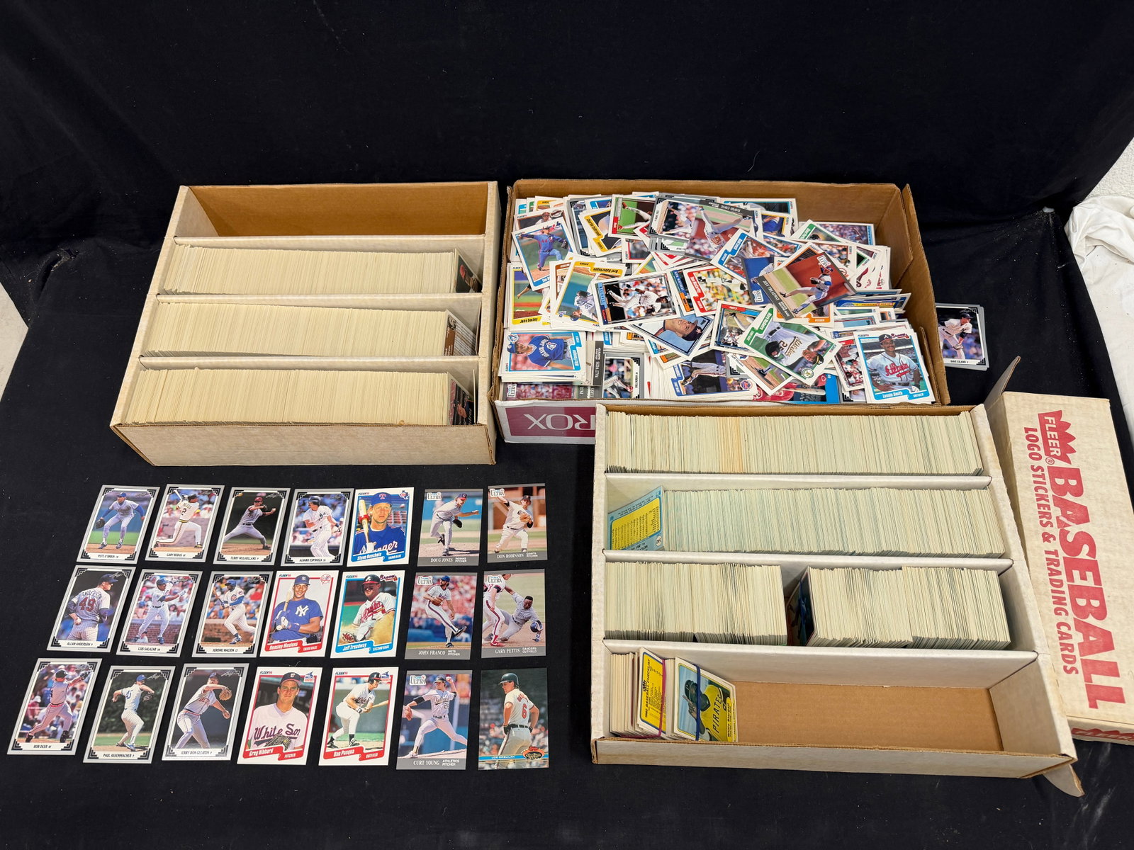 Asst 1980s-1990s MLB Trading Cards - Fleer / Fleer Ultra / Leaf / Donruss & More (1 of 6)
