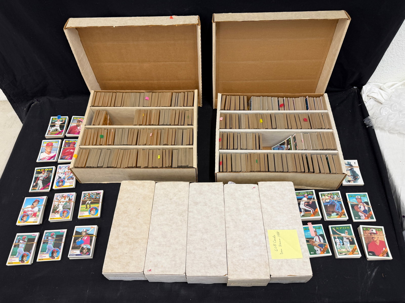 Asst 1980s-1990s MLB Trading Cards - Topps, Donruss, Score - Rookies / Commons (1 of 8)