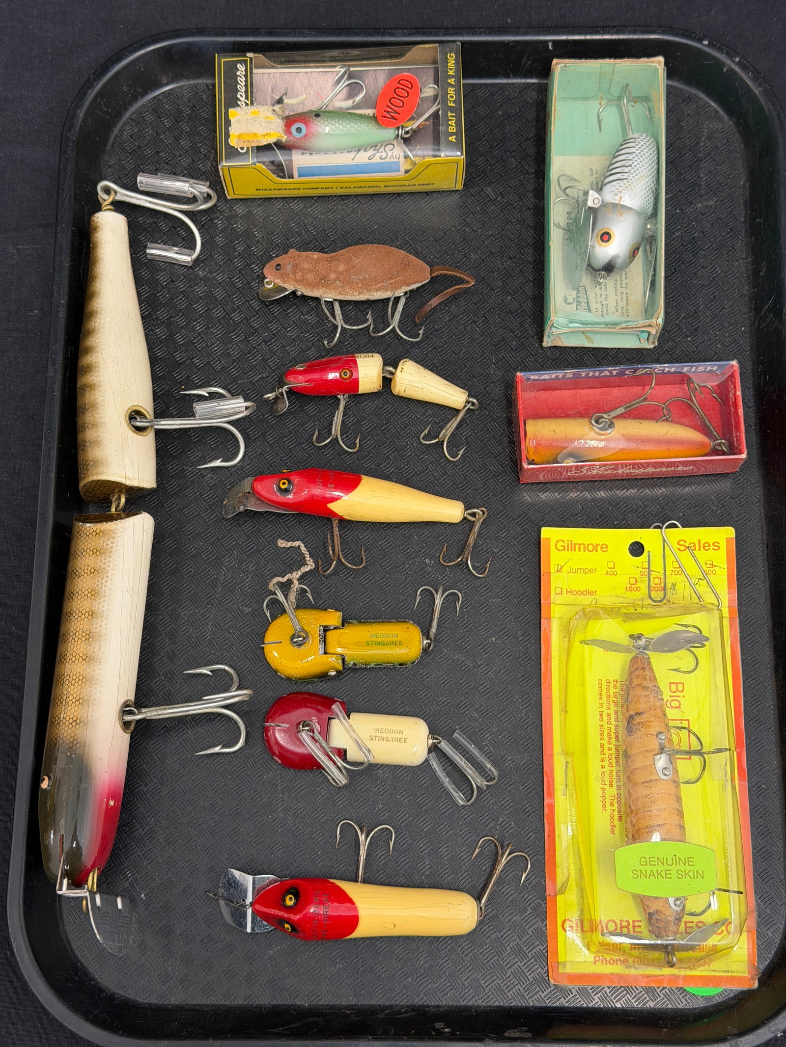 Vintage Fishing Lures - Heddon, South Bend, Gilmore (1 of 7)