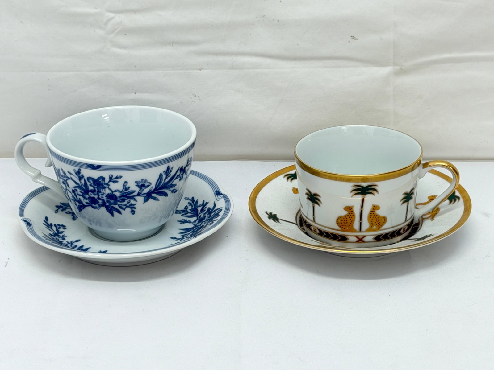 (2)Christian Dior Cups with Saucers - 'Casablanca' & ' Bretagne' (1 of 6)