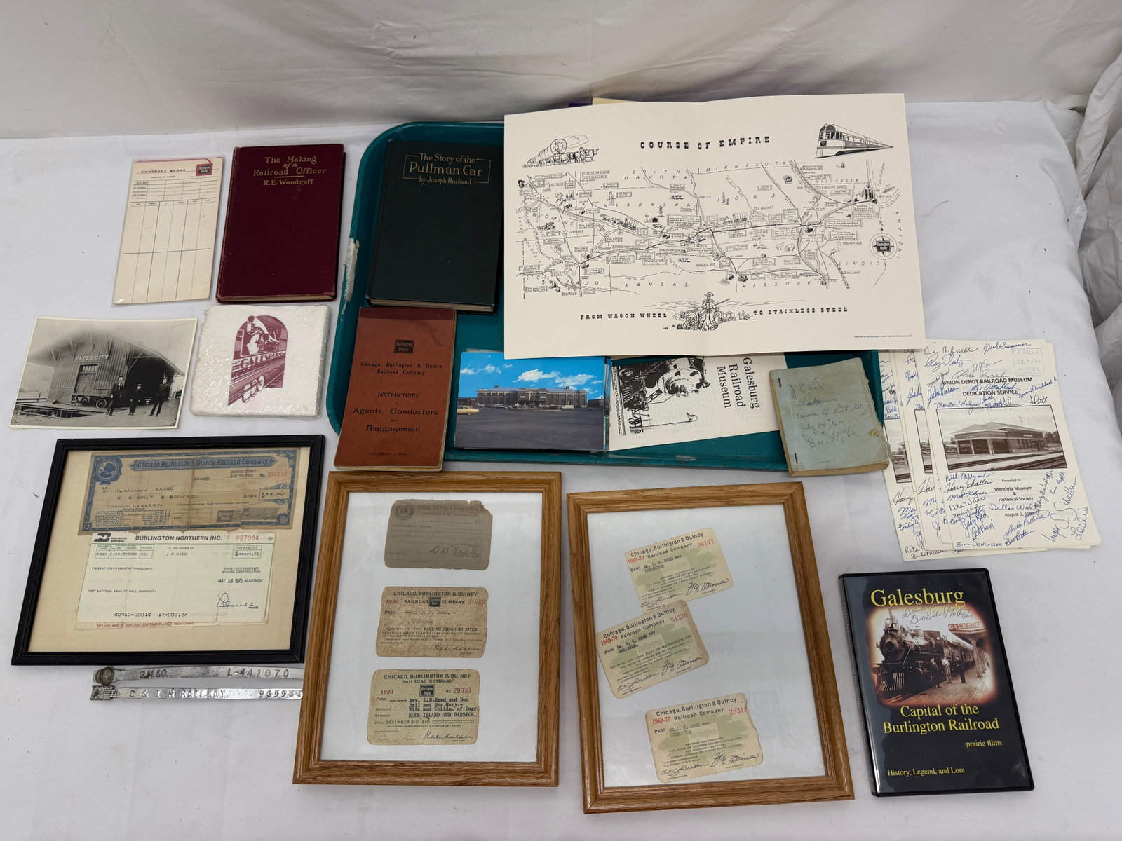 Antique / Vintage Railroad & Train Memorabilia + Ephemera (1 of 14)